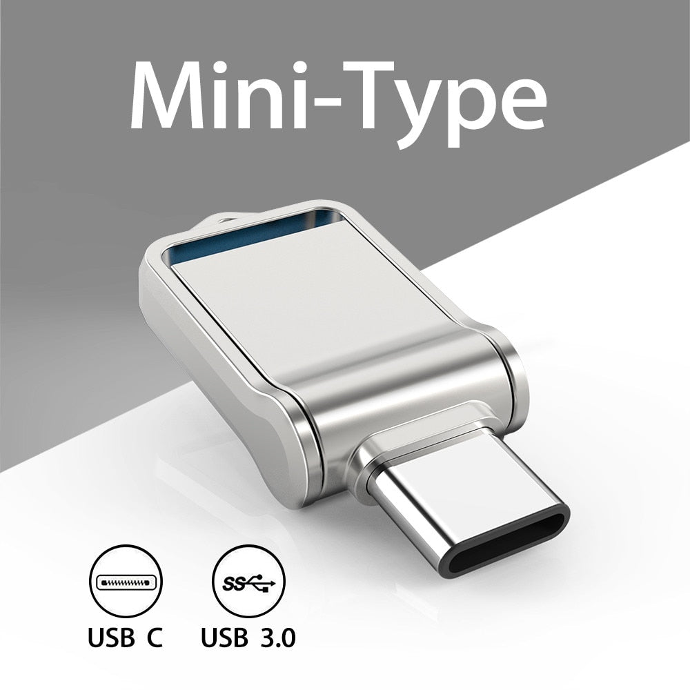 Slud afbalanceret botanist TOPESEL Mini 32GB 64GB 128GB Type C Ultra Dual USB 3.0 Flash Drive Mem –  Office365 LLC