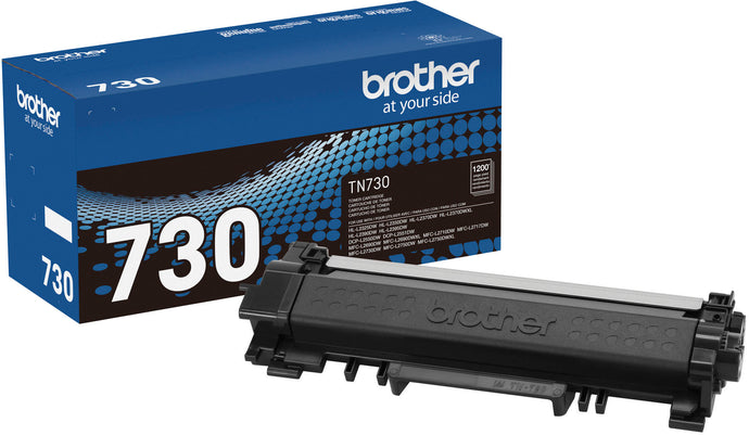 Brother - TN730 Standard-Yield Toner Cartridge - Black - Office365 LLC